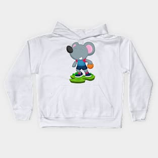 Mouse Basketball player Basketball Kids Hoodie